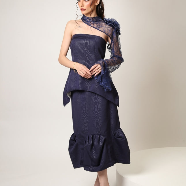 Kunzite In Navy Skirt