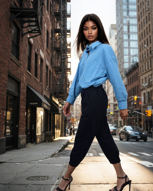 Black Casual Pant