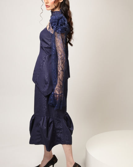 Kunzite In Navy Skirt