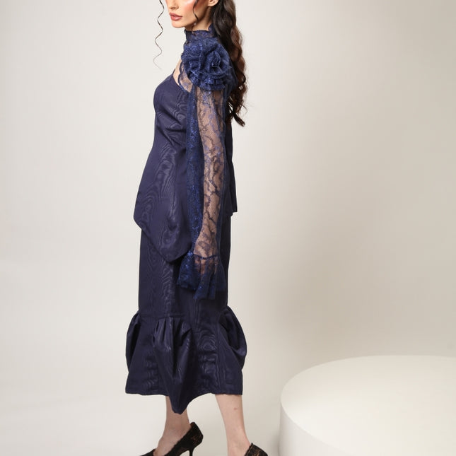 Kunzite In Navy Skirt