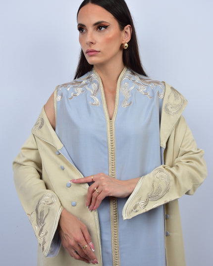 Embroidery Roman Suit