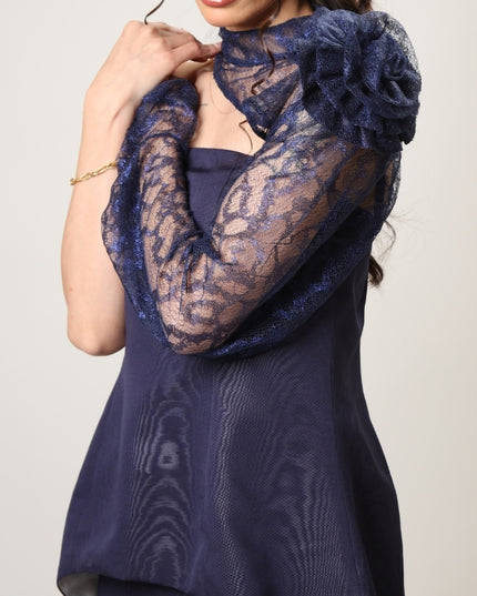 Kunzite In Navy Corset