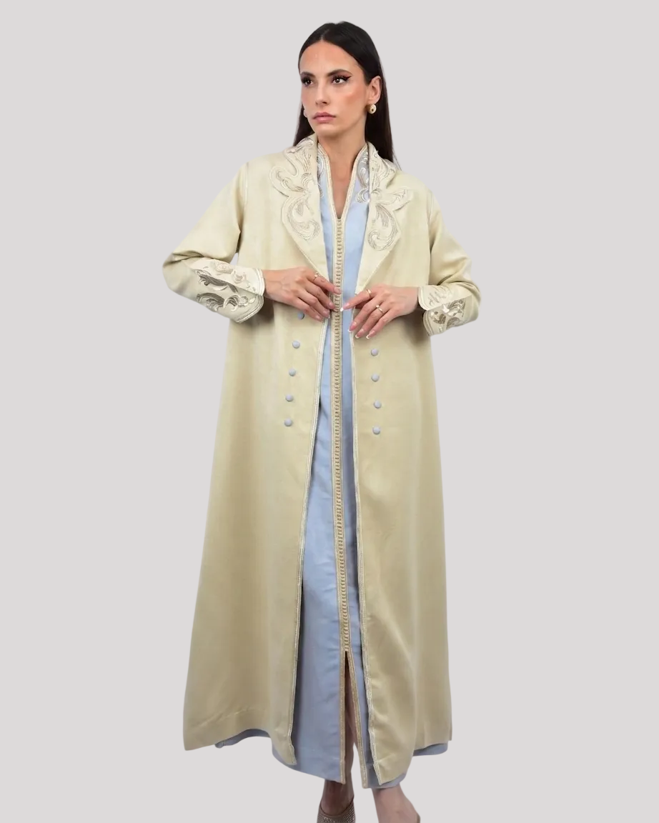 Embroidery Roman Suit